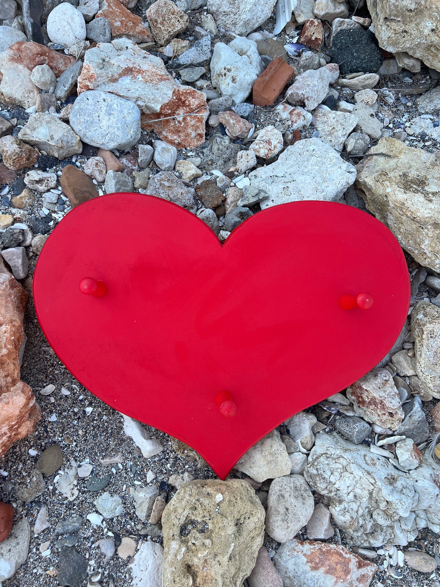 Cuier în formă de inimă ♥️